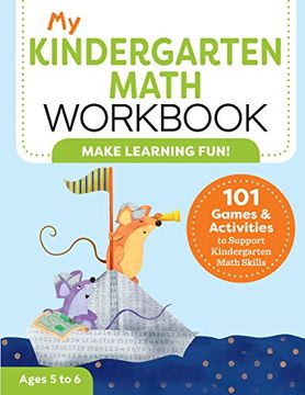 portada My Kindergarten Math Workbook: 101 Games and Activities to Support Kindergarten Math Skills (en Inglés)