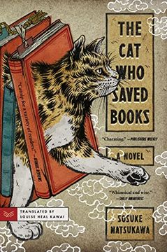 portada The cat who Saved Books: A Novel (in English)