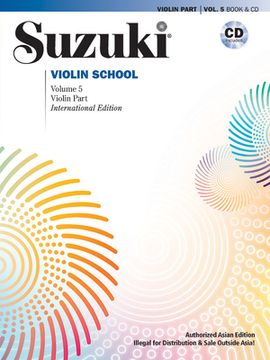 portada Suzuki Violin School: Asian Edition, Book & CD (in English)