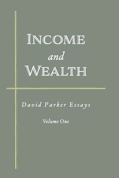 portada Income and Wealth: David Parker Essays