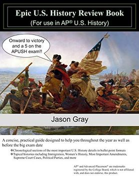 portada Epic U. S. History Review Book (en Inglés)