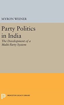 portada Party Politics in India (Princeton Legacy Library) (en Inglés)