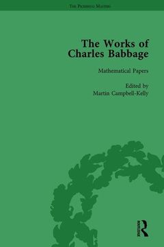 portada The Works of Charles Babbage Vol 1 (en Inglés)