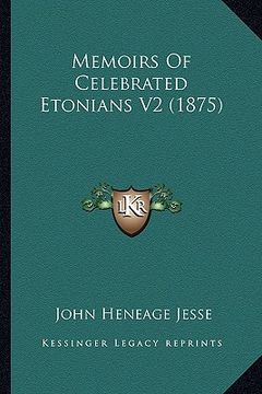portada memoirs of celebrated etonians v2 (1875) (in English)