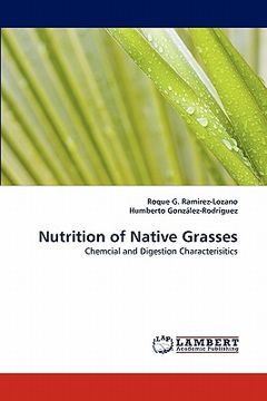 portada nutrition of native grasses (en Inglés)