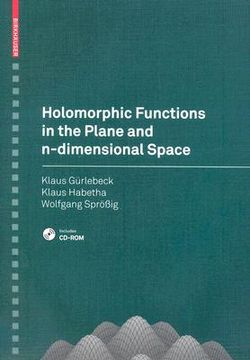 portada Holomorphic Functions in the Plane and N-Dimensional Space (in English)