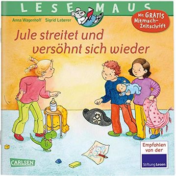 portada Lesemaus 47: Jule Streitet und Versöhnt Sich Wieder (en Alemán)