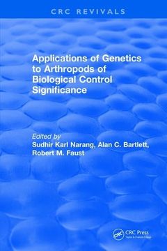 portada Applications of Genetics to Arthropods of Biological Control Significance (en Inglés)