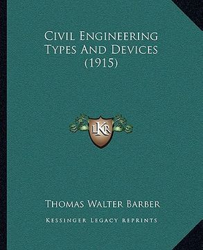 portada civil engineering types and devices (1915) (in English)