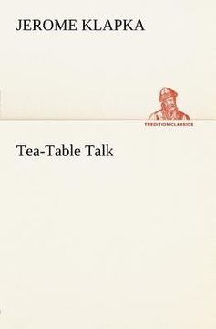 portada tea-table talk (en Inglés)