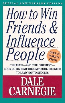 portada how to win friends & influence people (en Inglés)
