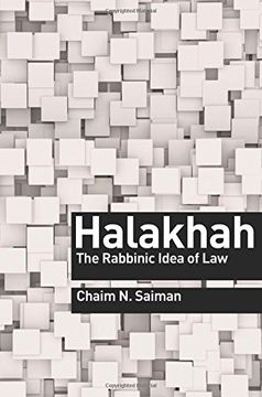 portada Halakhah: The Rabbinic Idea of law (Library of Jewish Ideas) 