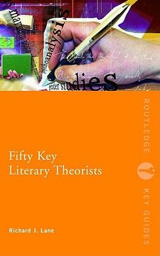 portada fifty key literary theorists (en Inglés)