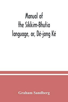 portada Manual of the Sikkim-Bhutia Language, or, D? -Jong k? 