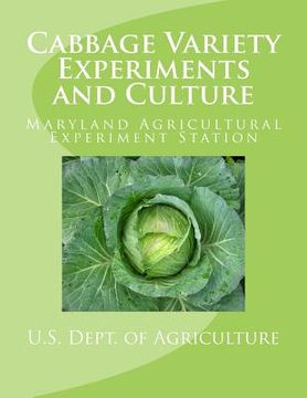 portada Cabbage Variety Experiments and Culture