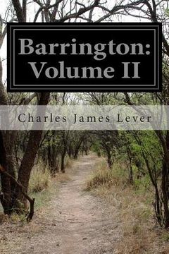 portada Barrington: Volume II (en Inglés)