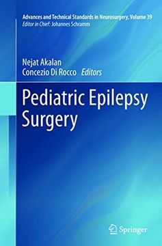 portada Pediatric Epilepsy Surgery (Advances and Technical Standards in Neurosurgery, 39) (en Inglés)