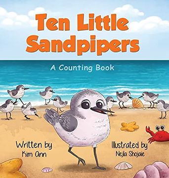 portada Ten Little Sandpipers: A Counting Book (en Inglés)
