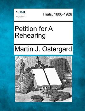 portada petition for a rehearing (in English)