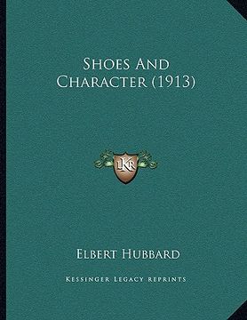portada shoes and character (1913) (en Inglés)