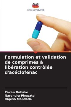 portada Formulation et validation de comprimés à libération contrôlée d'acéclofénac (en Francés)