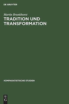 portada Tradition und Transformation (Komparatistische Studien) (en Alemán)