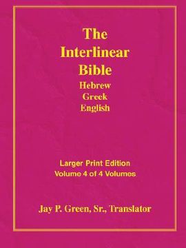 portada larger print bible-il-volume 4 (en Inglés)