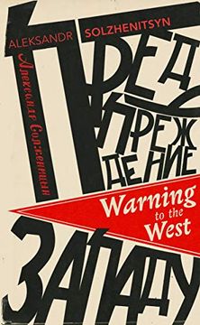 portada Warning to the West (Vintage Classics) (en Inglés)