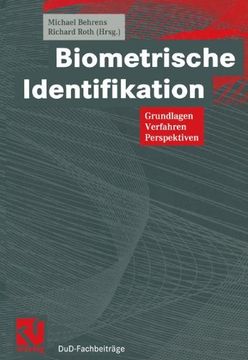 portada Biometrische Identifikation: "Grundlagen, Verfahren, Perspektiven" (DuD-Fachbeiträge)