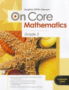 portada Houghton Mifflin Harcourt On Core Mathematics: Student Workbook Grade 5