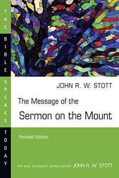 portada The Message of the Sermon on the Mount (Bible Speaks Today) (in English)