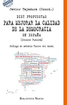 portada Diez Propuestas Para Mejorar la Calidad de la Democracia en España: Informe Funciva