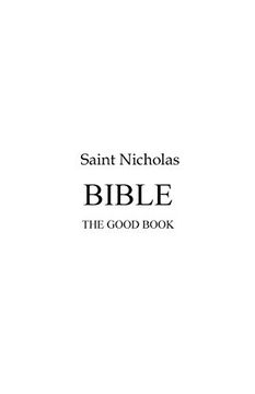 portada Saint Nicholas Bible: The Good Book (en Inglés)