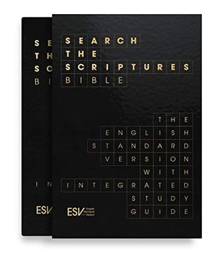 portada Esv Search the Scriptures Bible: The English Standard Version Bible With Integrated Study Guide 