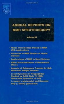 portada Annual Reports on nmr Spectroscopy, Vol. 53 (Volume 53) (en Inglés)
