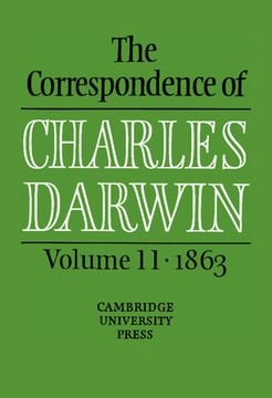 portada the correspondence of charles darwin: volume 11, 1863
