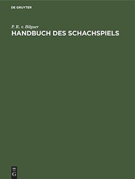 portada Handbuch des Schachspiels (en Alemán)