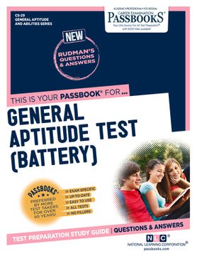 portada General Aptitude Test (Battery) (Cs-29): Passbooks Study Guide Volume 29