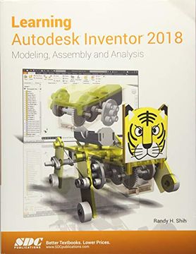 portada Learning Autodesk Inventor 2018 (en Inglés)