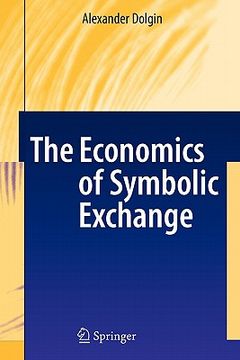 portada the economics of symbolic exchange (en Inglés)