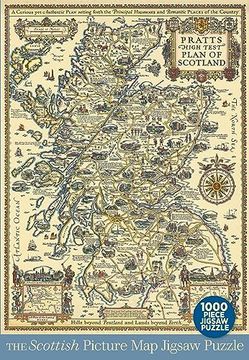 portada The Scottish Picture map Jigsaw (en Inglés)