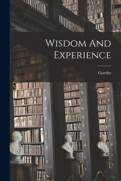 portada Wisdom And Experience (in English)