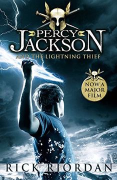 portada Percy Jackson and the Lightning Thief (en Inglés)