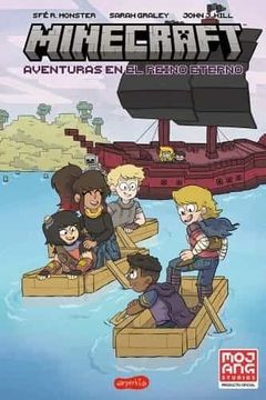 portada Minecraft Oficial Aventuras en el Reino Eterno (Comic) (in Spanish)