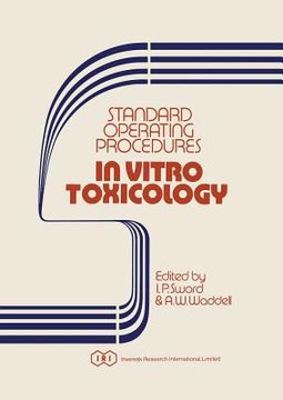portada Standard Operating Procedures in Vitro Toxicology (en Inglés)