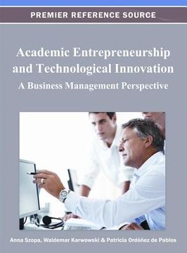 portada academic entrepreneurship and technological innovation