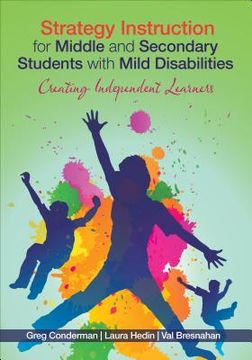 portada strategy instruction for middle and secondary students with mild disabilities: creating independent learners (en Inglés)
