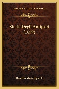 portada Storia Degli Antipapi (1859) (in Italian)