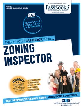 portada Zoning Inspector (C-2340): Passbooks Study Guide Volume 2340 (en Inglés)