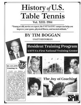 portada History of U.S. Table Tennis Volume 13 (en Inglés)
